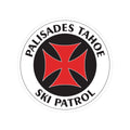 Palisades Tahoe Ski Patrol Round Sticker