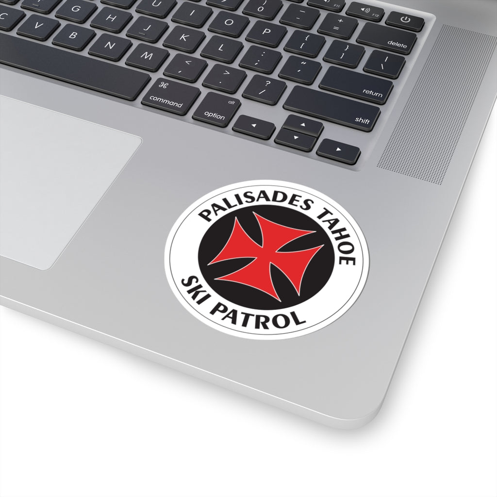 Palisades Tahoe Ski Patrol Round Sticker