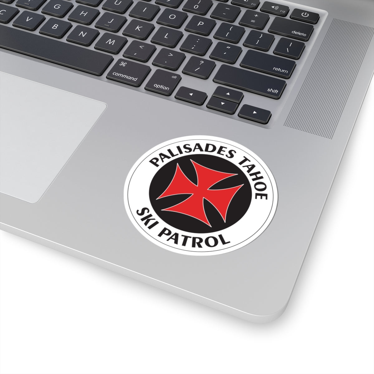 Palisades Tahoe Ski Patrol Round Sticker